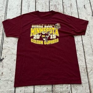 University of Minnesota Golden Gophers 2015 Citrus Bowl College Football Tshirt